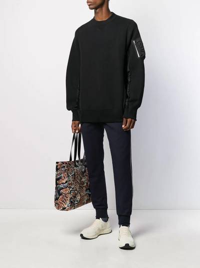 sacai padded insert jumper outlook