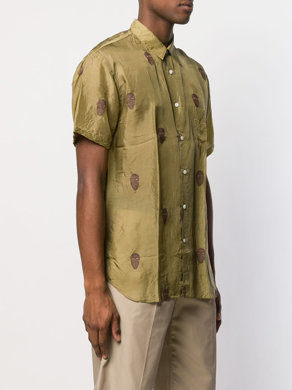 Mask print shirt - 3