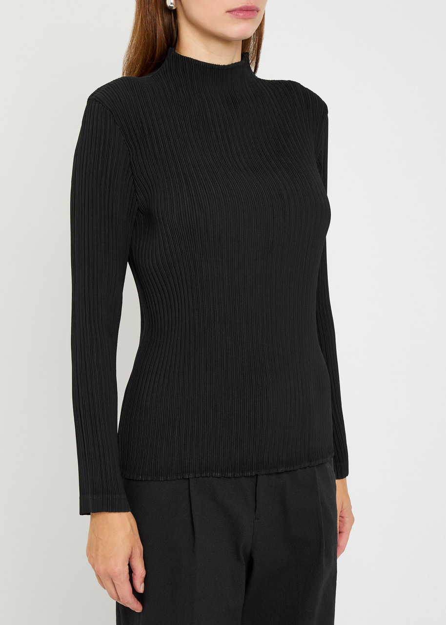 Issey Miyake Pleated Crepe top - 2