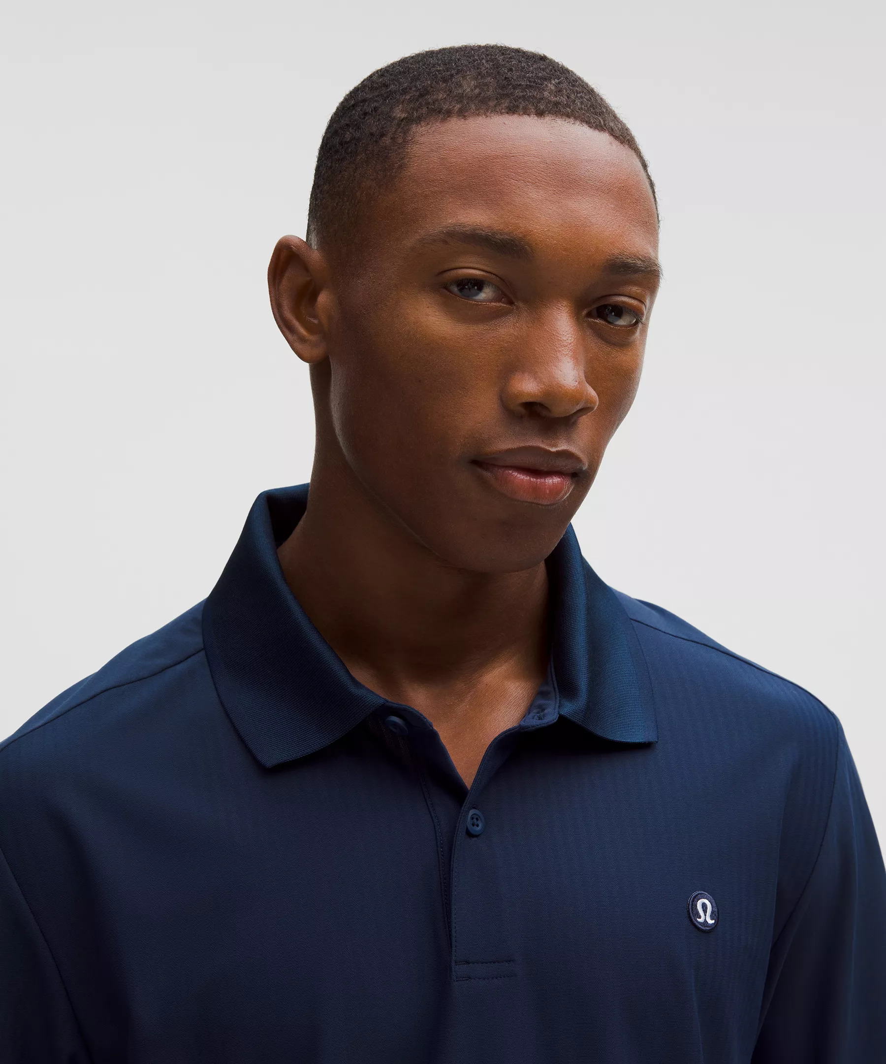UV-Protective Striped Mesh Tennis Polo Shirt - 4