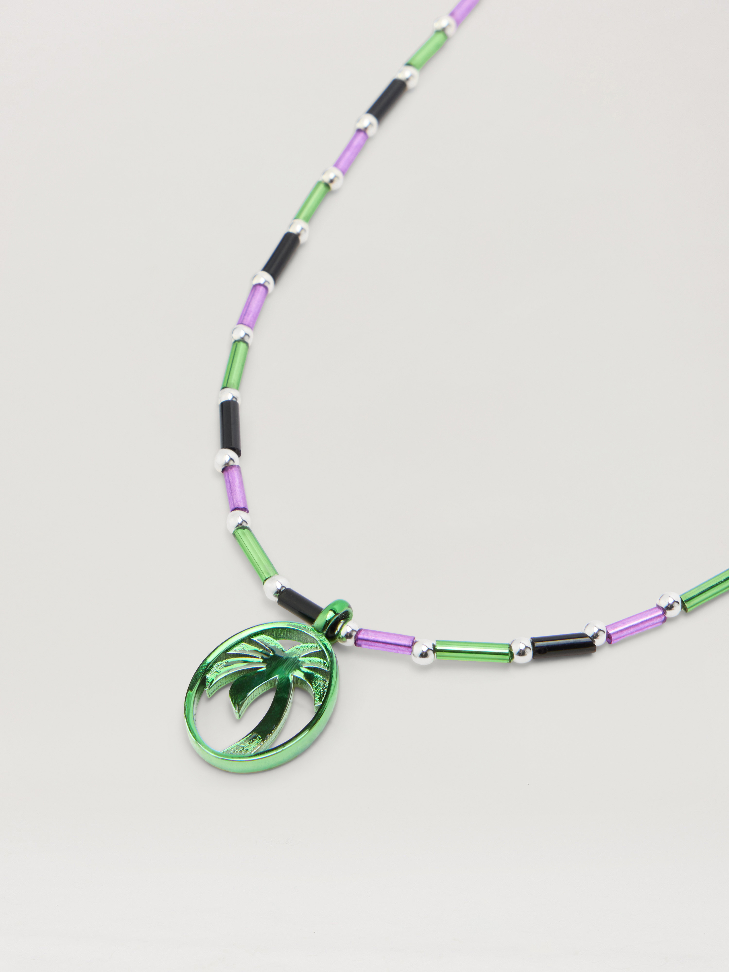 Oval Beads Necklace - 3