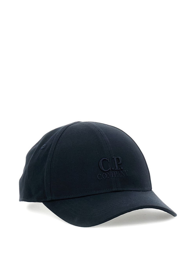 C.P. Company logo-embroidered cap outlook