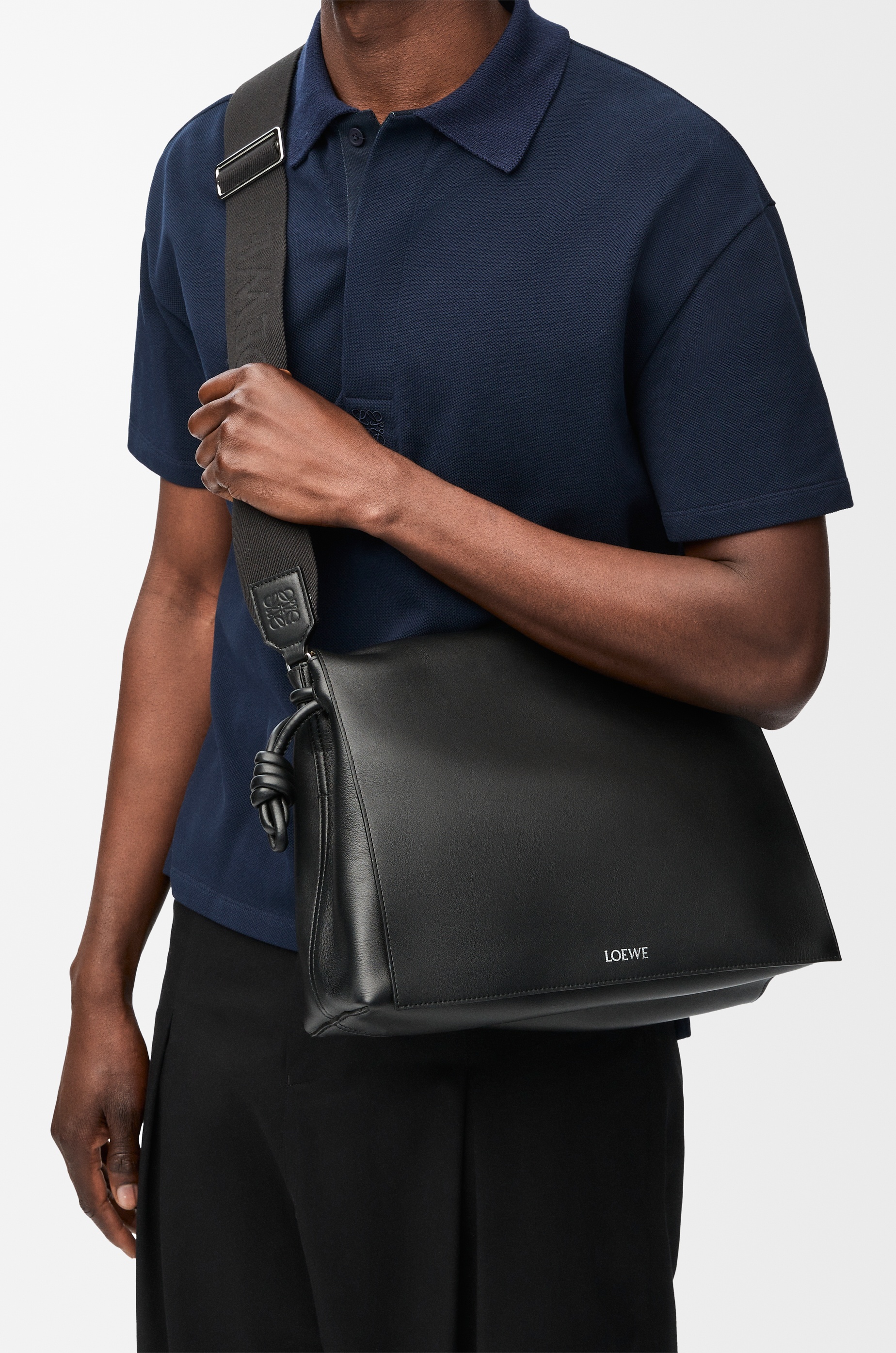 Flamenco satchel in shiny supple calfskin - 2