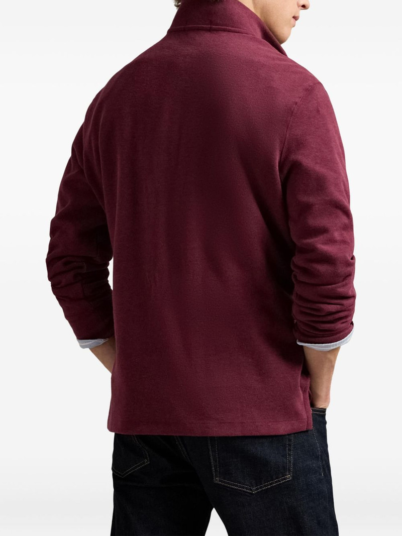 zip-neck sweater 4