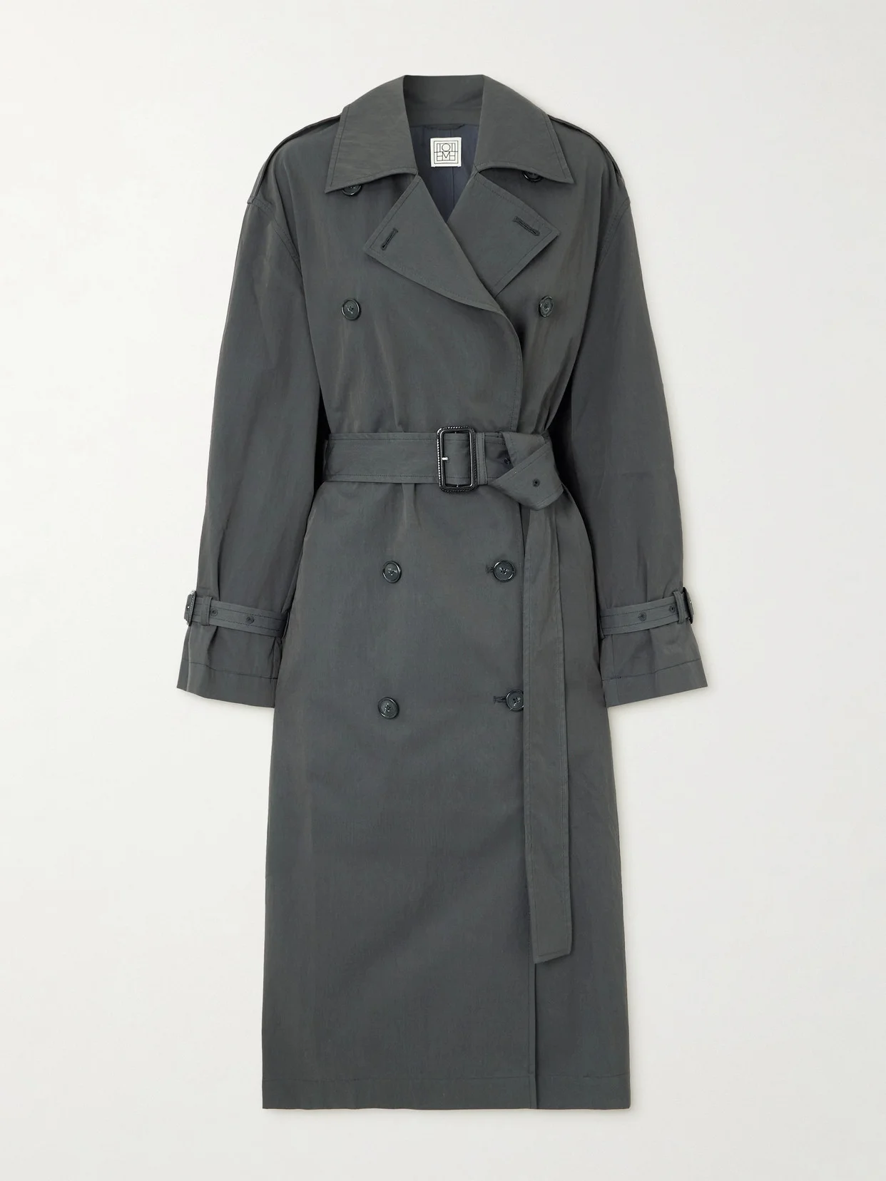 Garderob Belted Organic Cotton-blend Trench Coat - 1