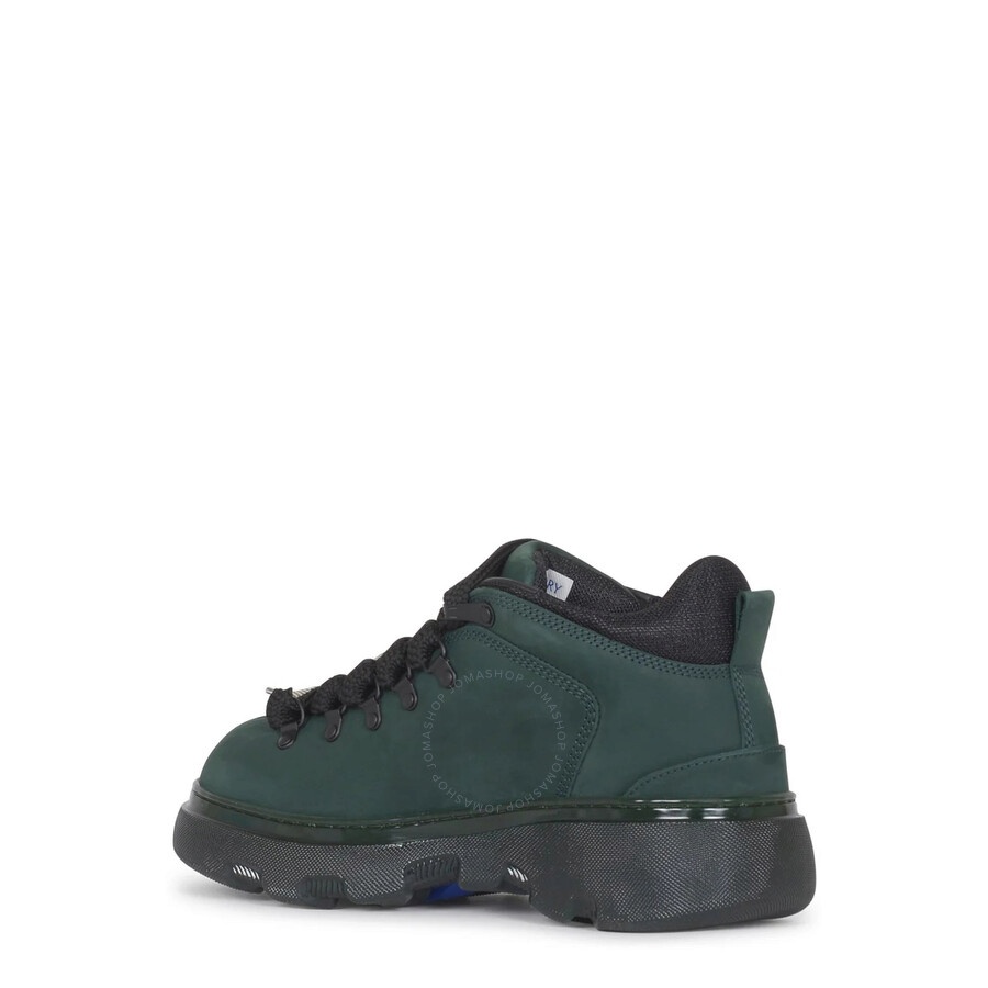 Burberry Nubuck Lace Up Trek Boots - 2