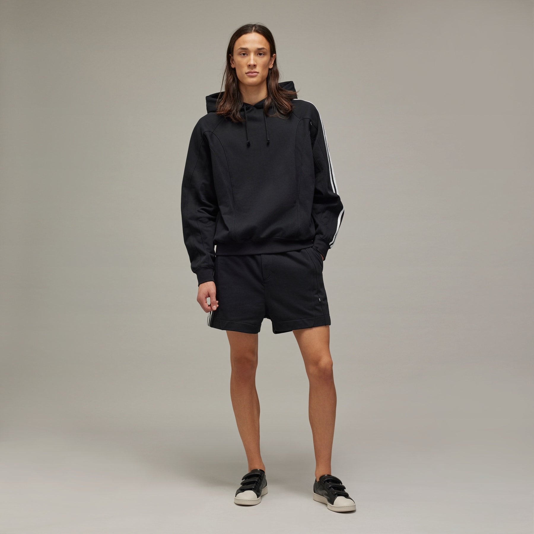 Y-3 M French Terry Cutline Shorts - 5