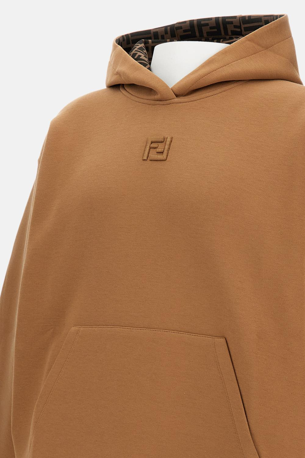 HOODIE WITH FF LOGO - 3