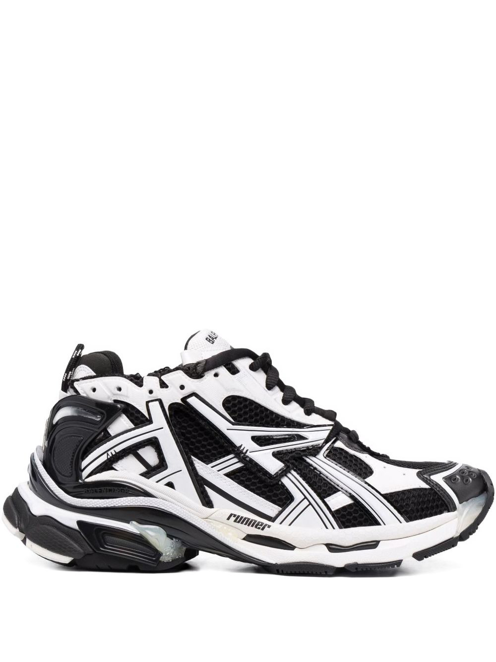 Runner two-tone sneakers - 1