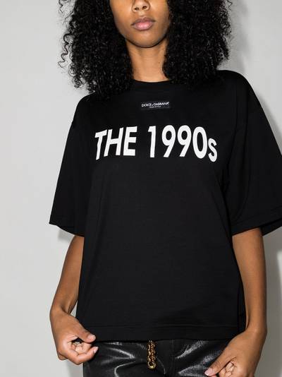 Dolce & Gabbana 1990s drop-shoulder T-shirt outlook