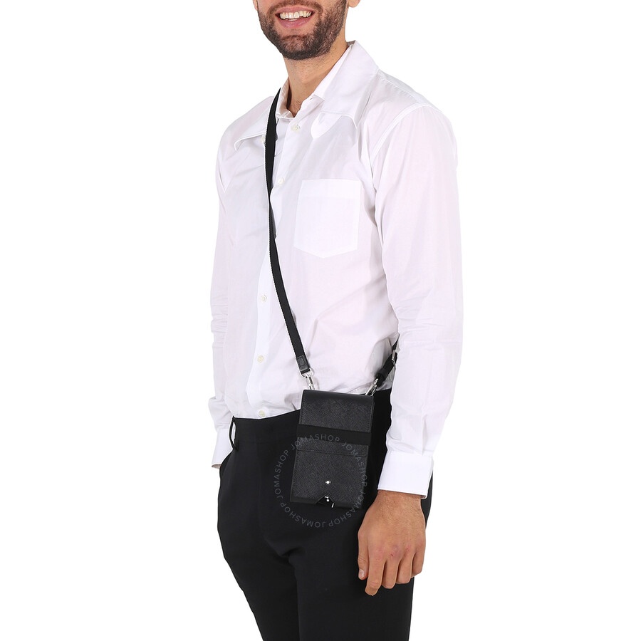 Montblanc Black Sartorial Mini Envelope Pouch - 2