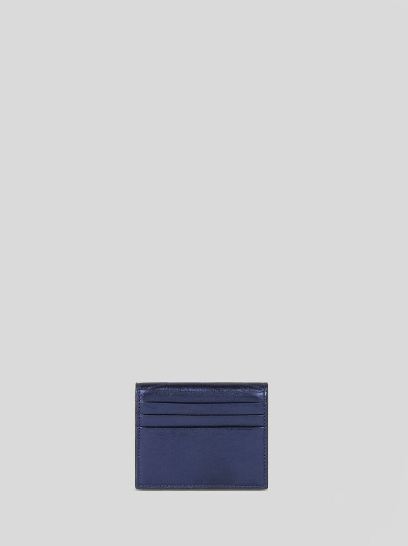 Etro LAMINATED LEATHER CARD HOLDER outlook