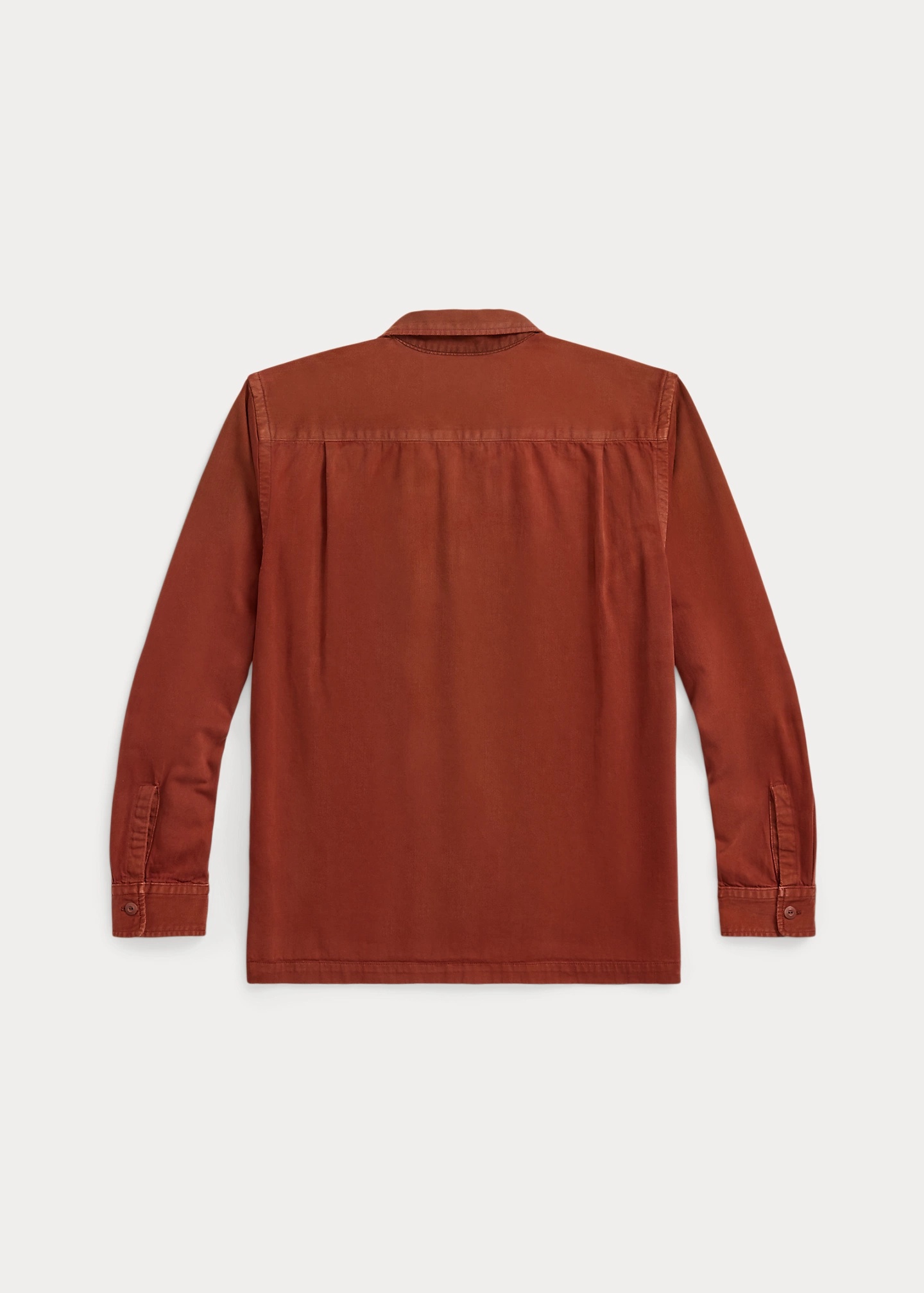 Garment-Dyed Twill Camp Shirt - 2
