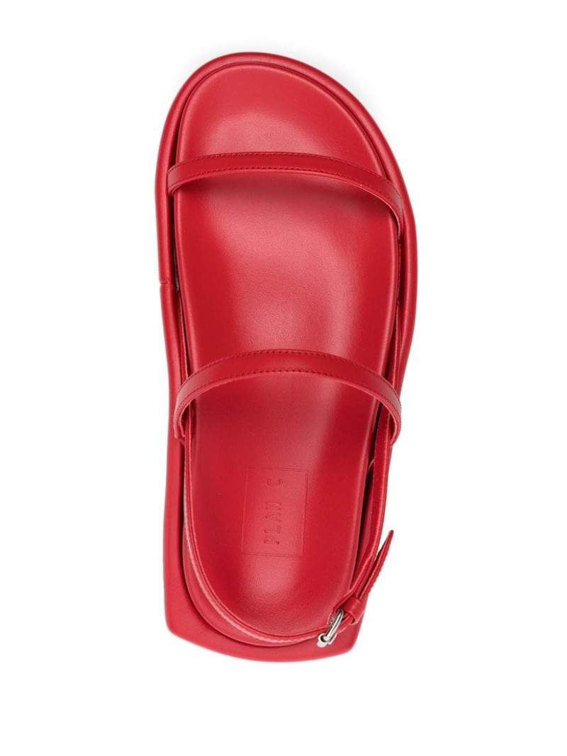 chunky-sole leather sandals 4