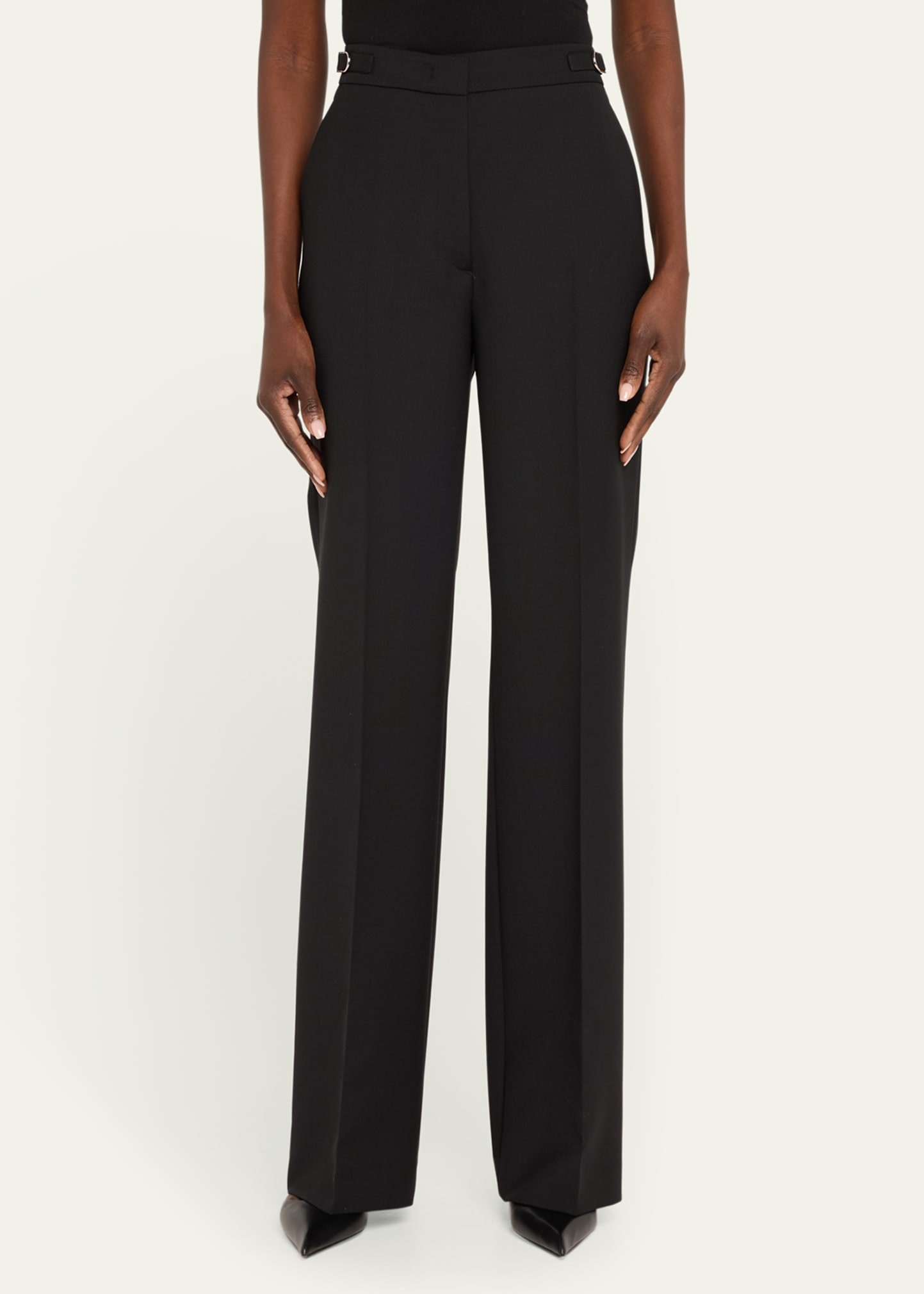 Vesta Wide-Leg Pants with Belted Detail - 4