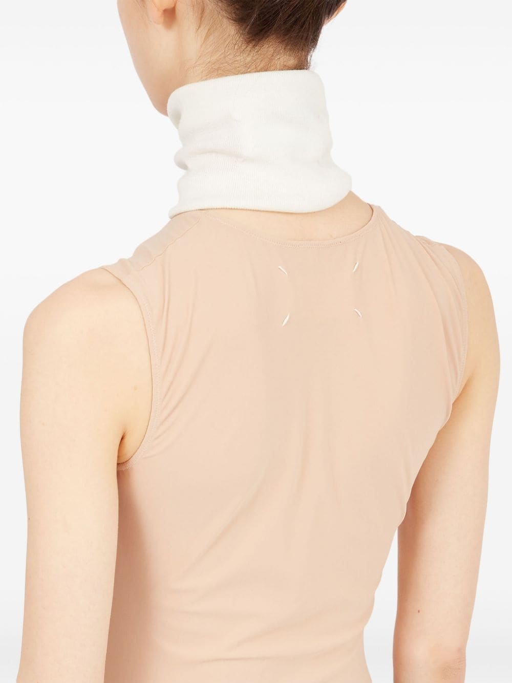 four-stitch wool neck warmer - 3