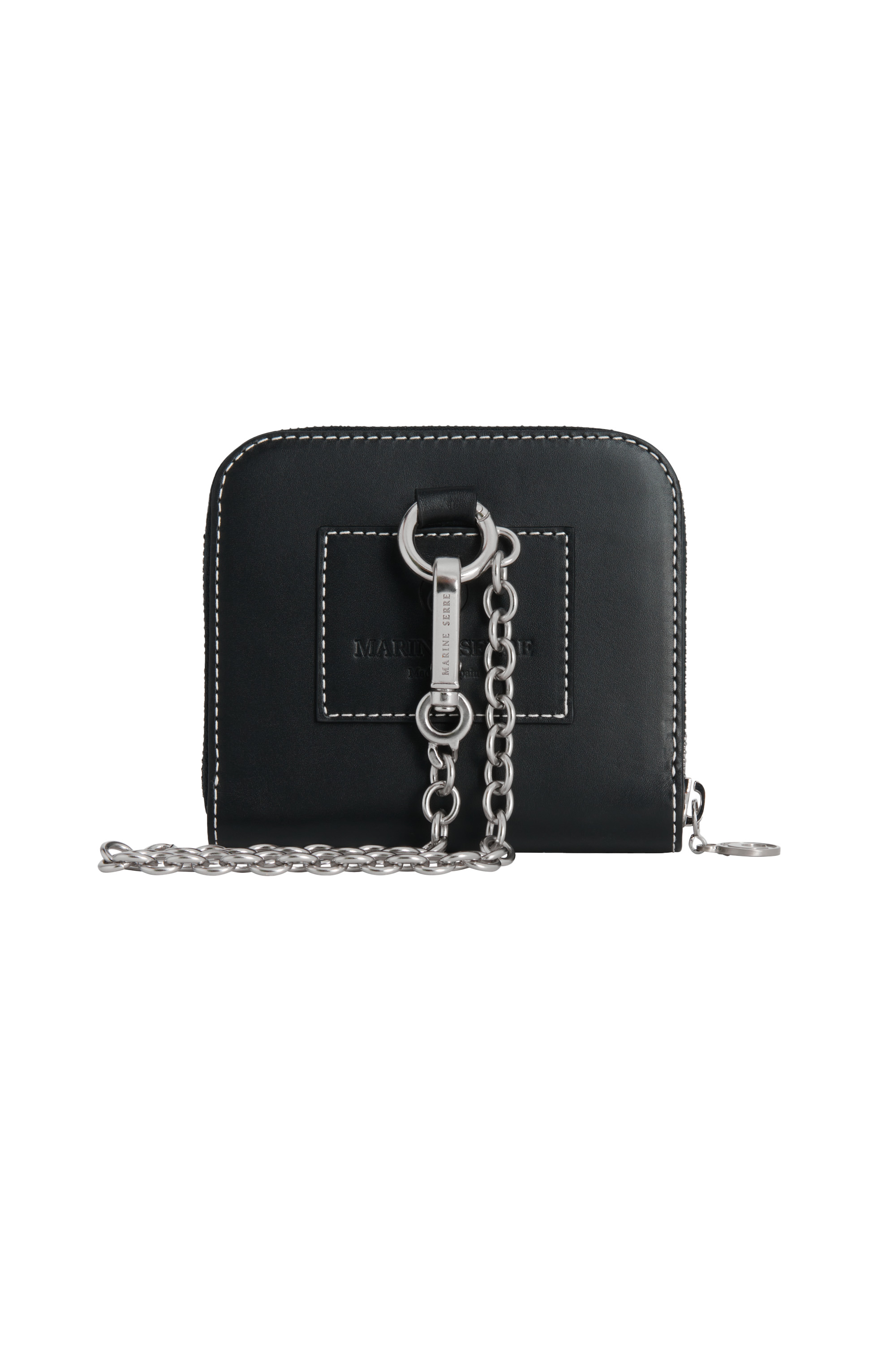 Vegetable Tanned Leather Chain Wallet - 3