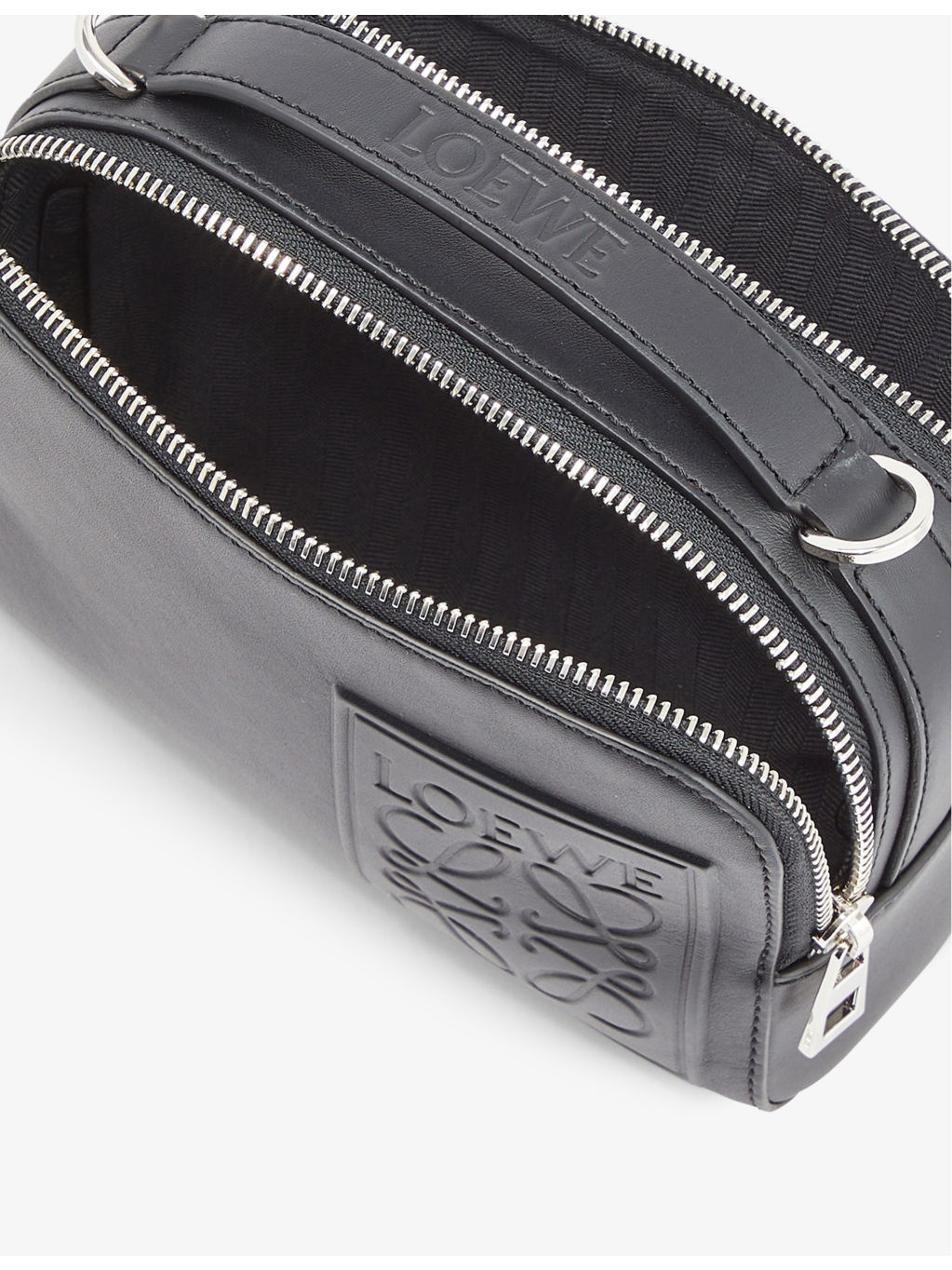 Mini Camera leather cross-body bag - 4