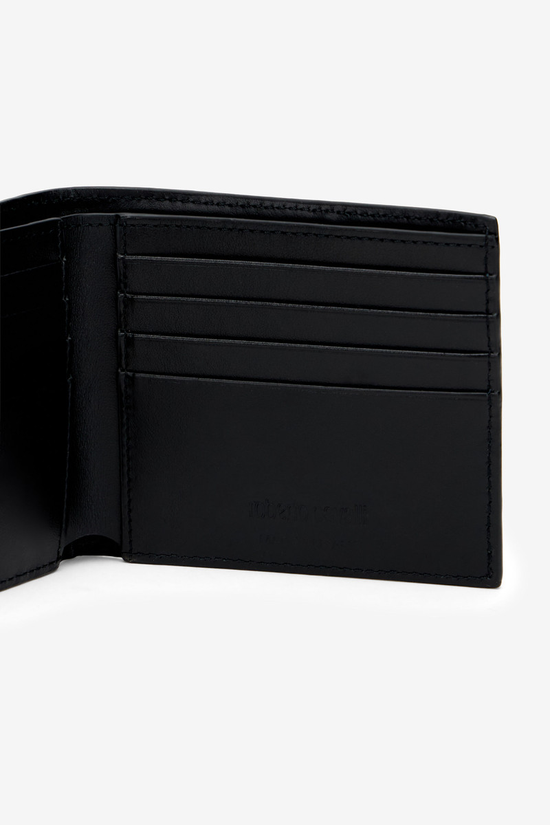 Crocodile-Embossed Leather Wallet 3