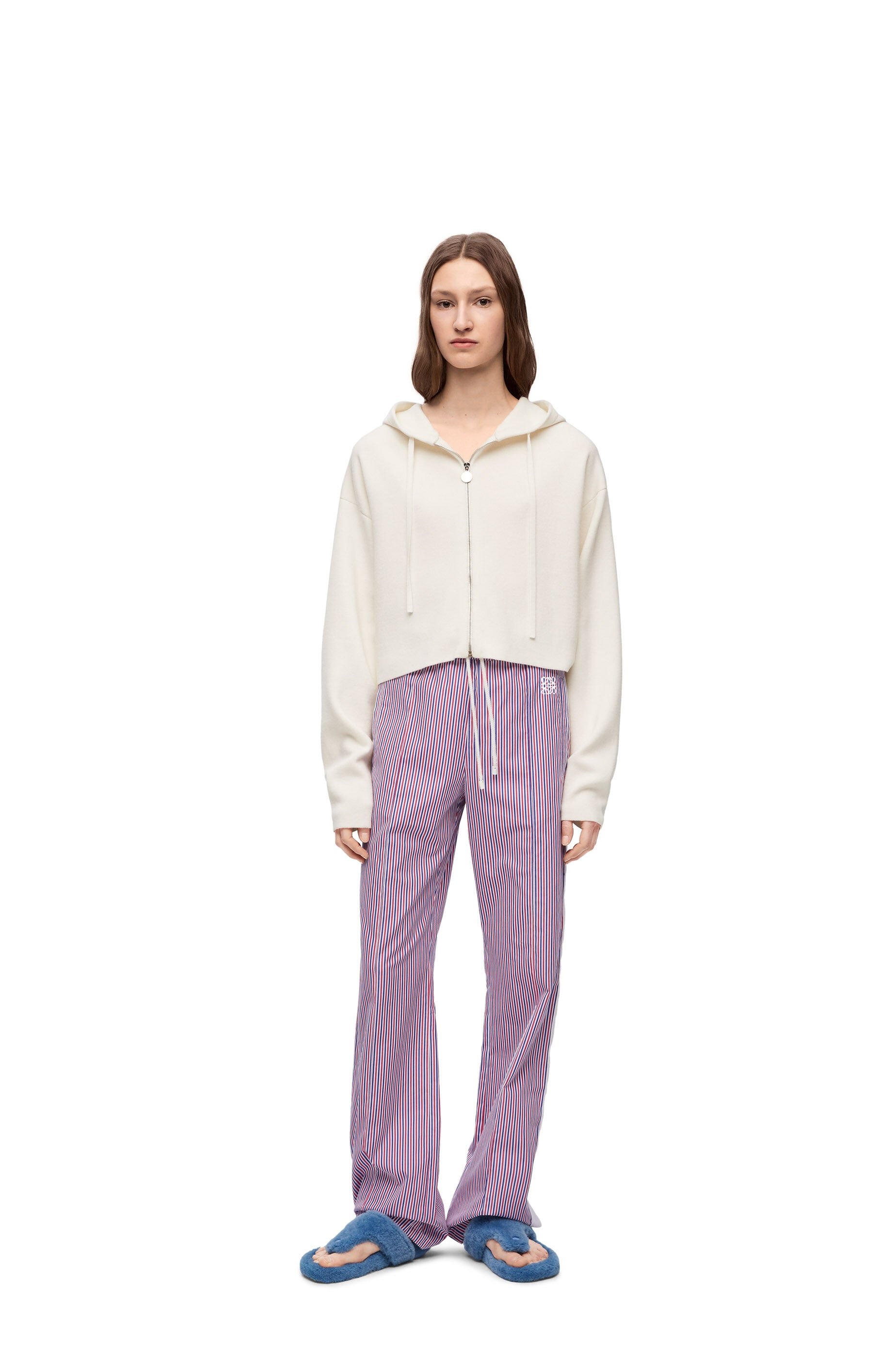 Tracksuit trousers in striped cotton - 2