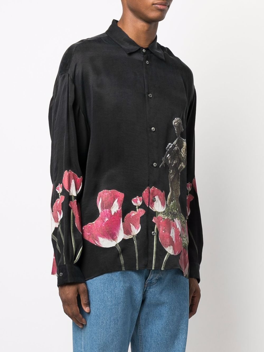 Apocalypse Poppy printed shirt - 3