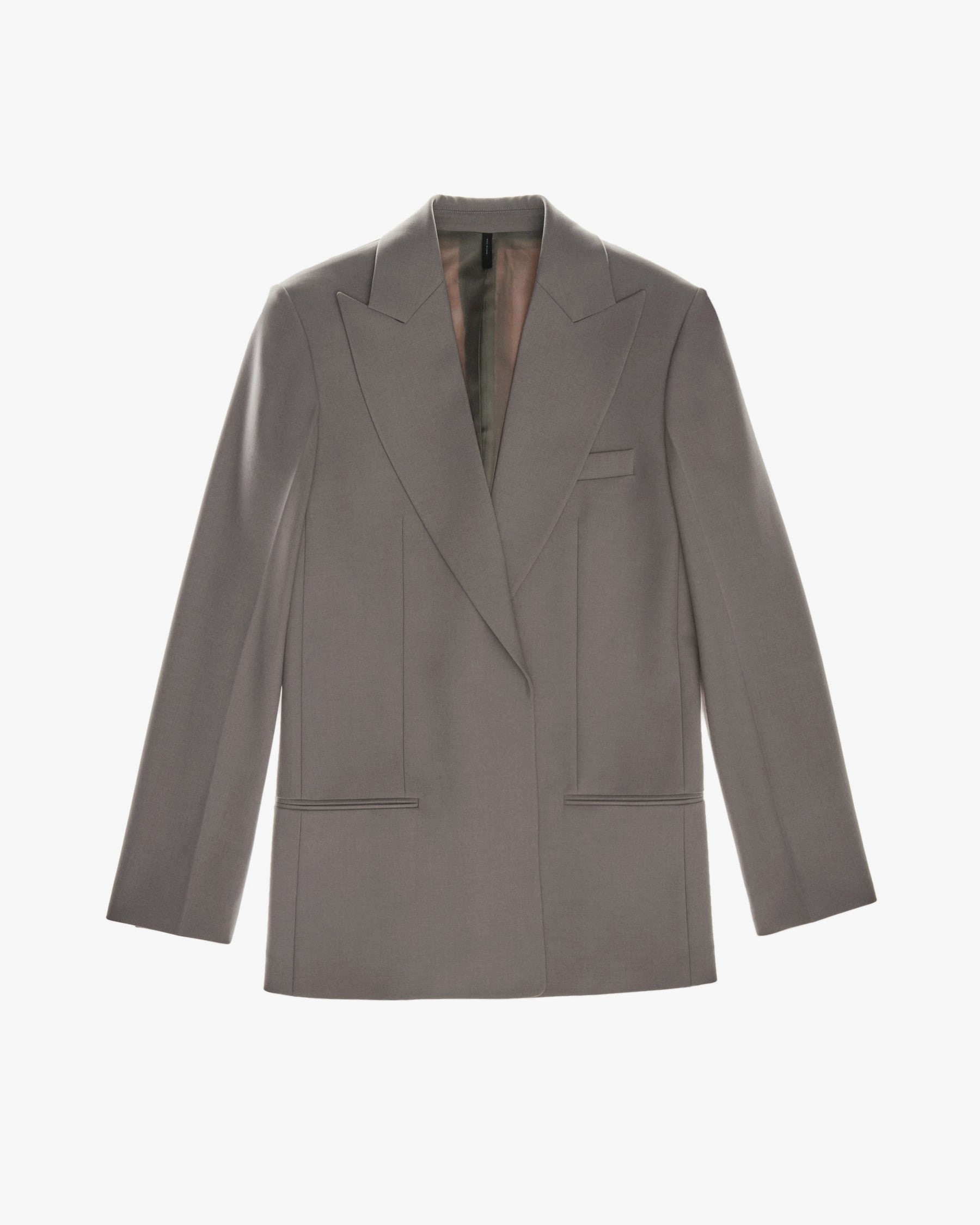 STRETCH WOOL BLAZER - 1