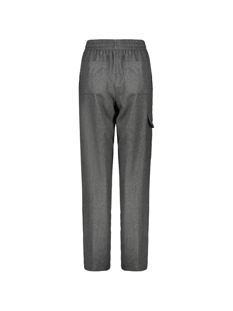 Yves Salomon pleated wide-leg trousers outlook