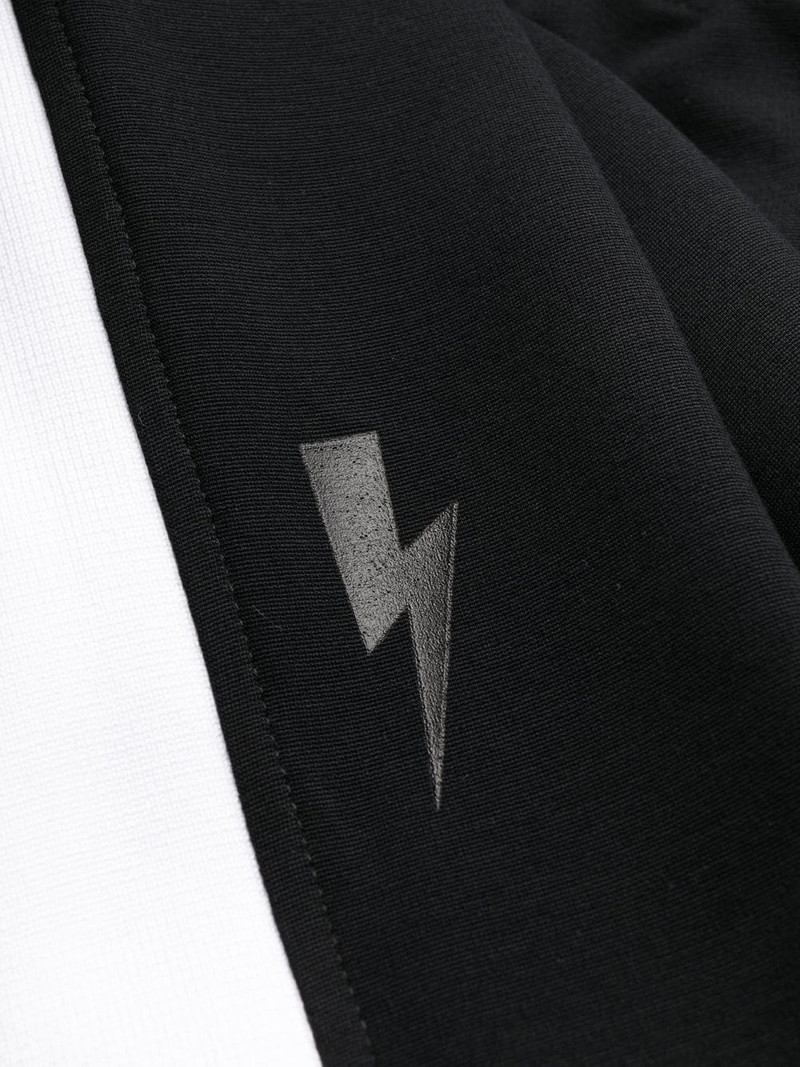 cropped cotton track pants 7