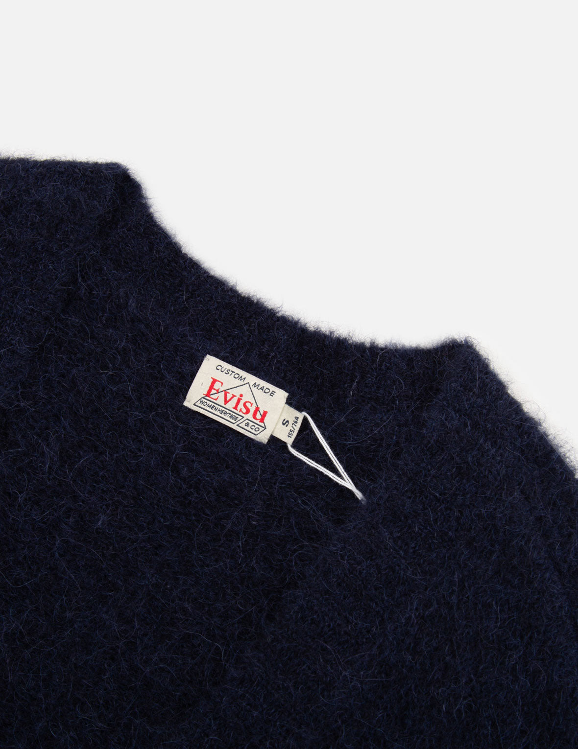 LOGO BADGE FLUFFY CARDIGAN - 9