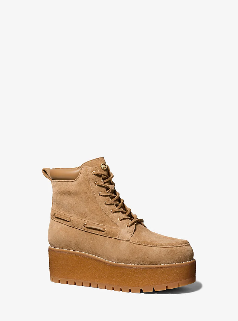 Kenny Suede Platform Boot - 1