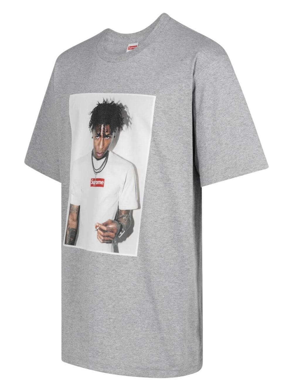 NBA Youngboy "FW23 Heather Grey" T-shirt - 3