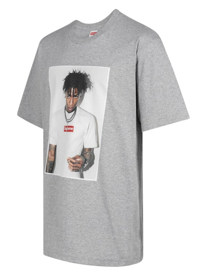 Supreme NBA Youngboy "FW23 Heather Grey" T-shirt outlook