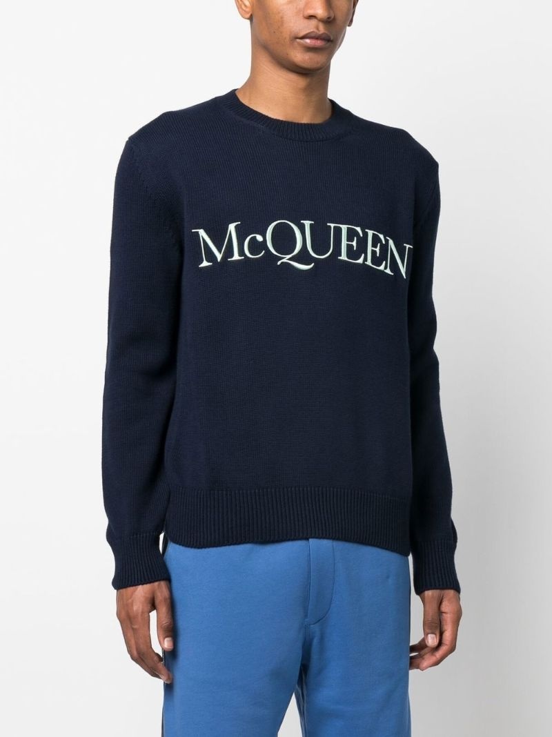 logo-embroidered jumper - 3