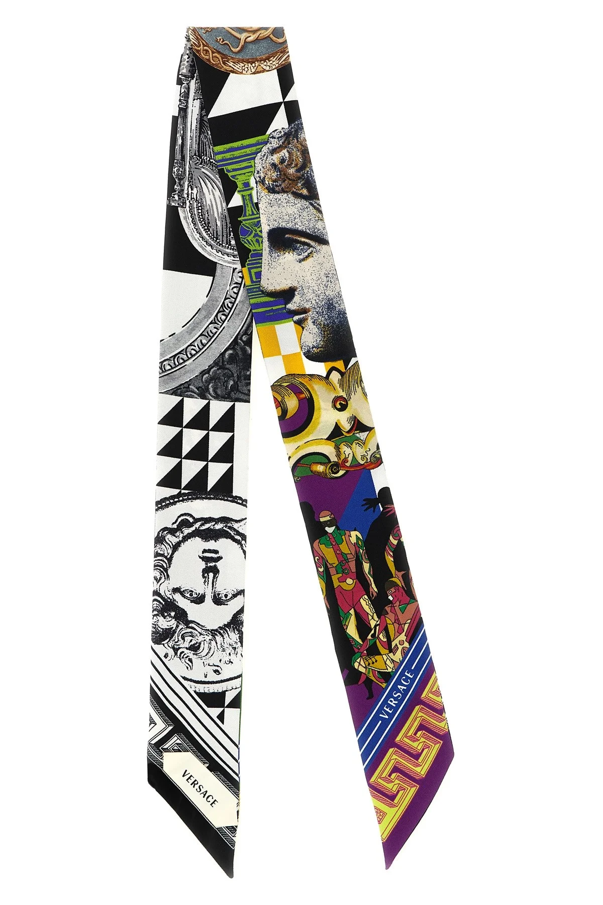 Silk Scarf Bandeaux - 1