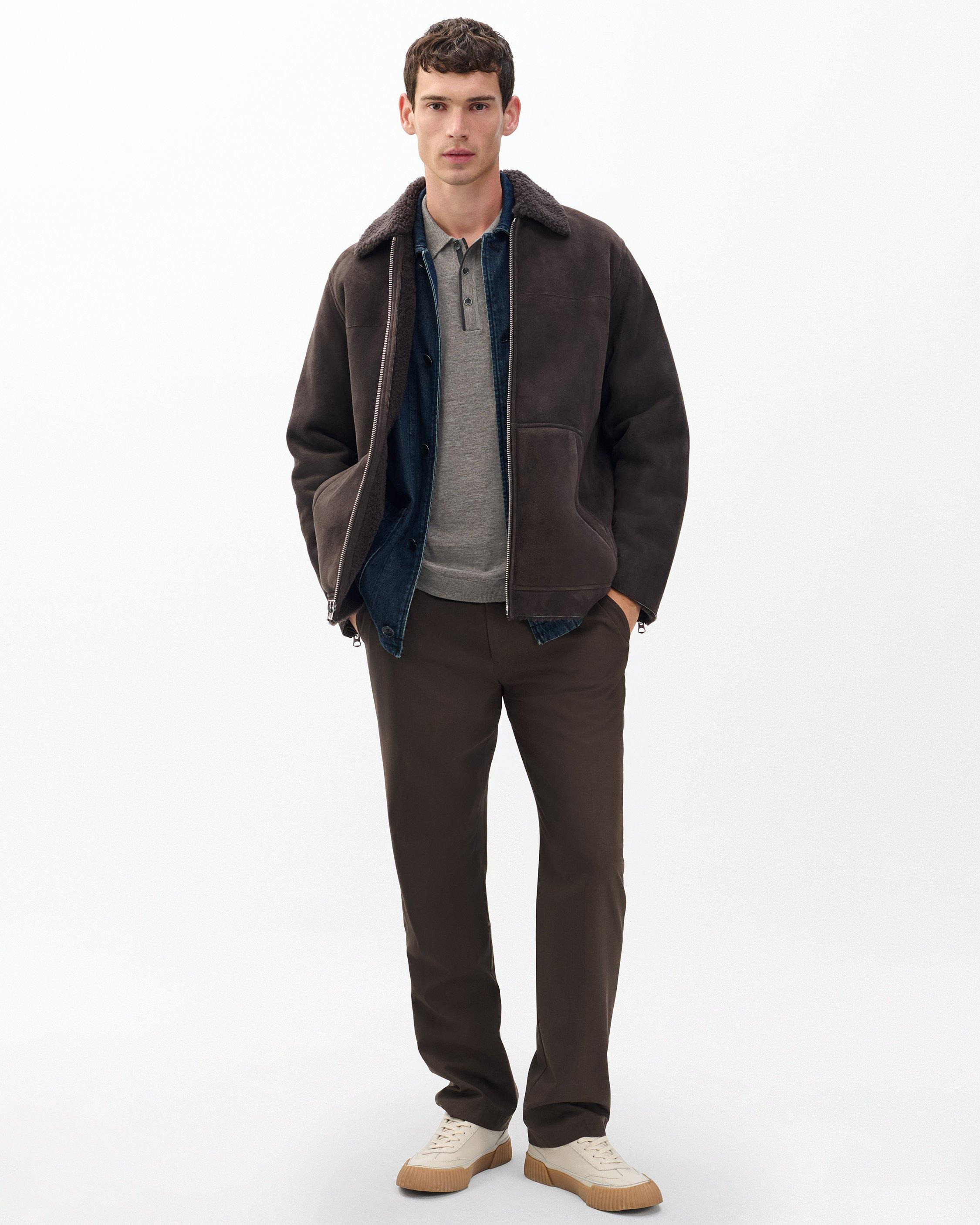 Crawford Wool-Cashmere Knit Polo - 3
