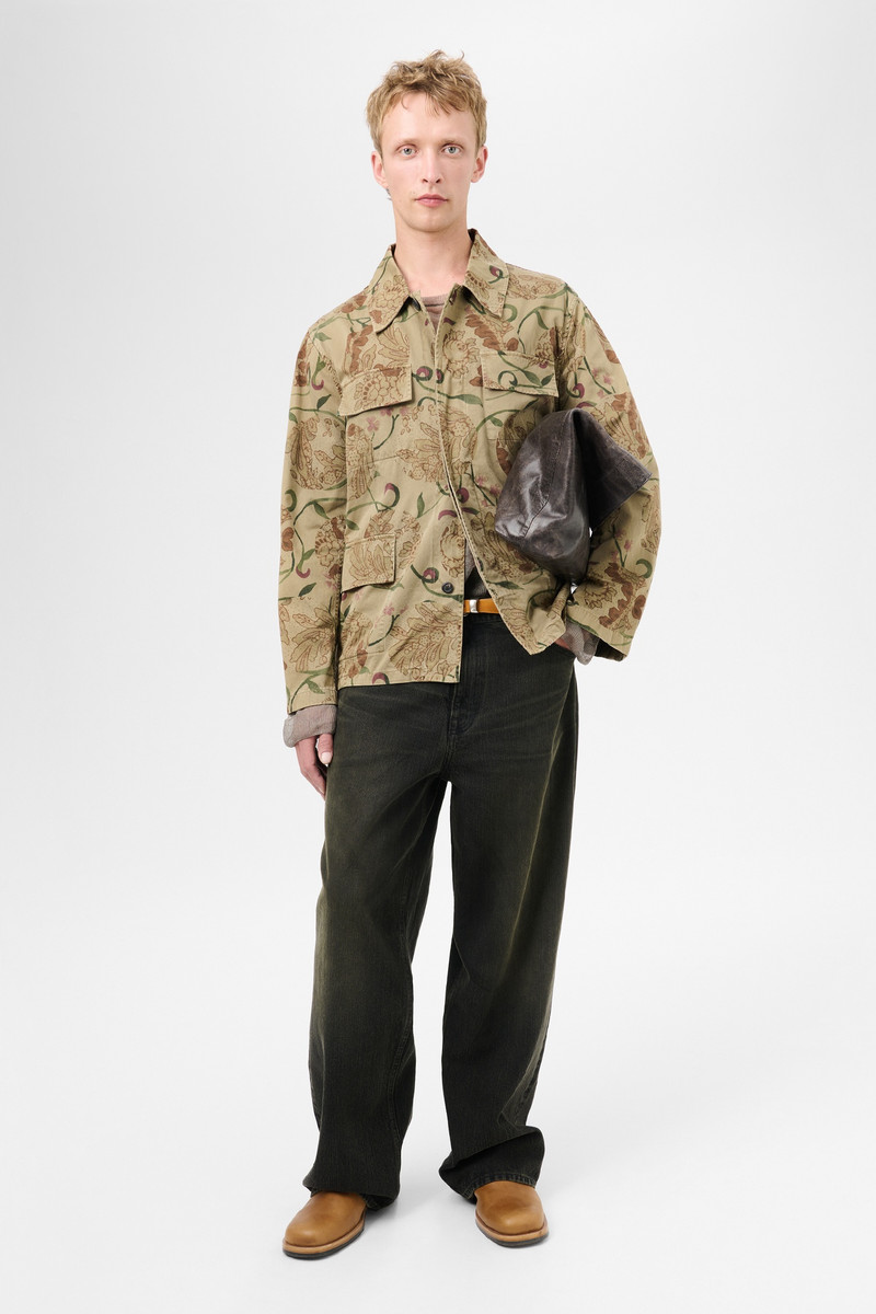 Our Legacy Uniform Jacket Spotting Rose Seventies Sateen outlook