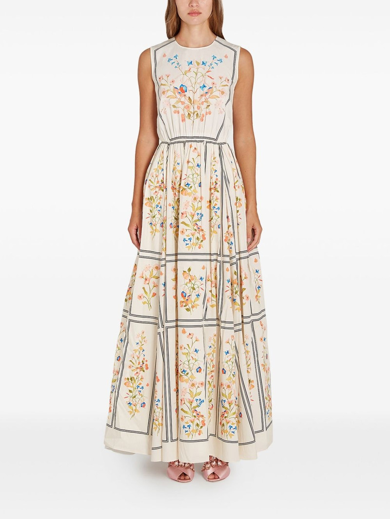 GIAMBATTISTA VALLI Scagliola-print dress outlook