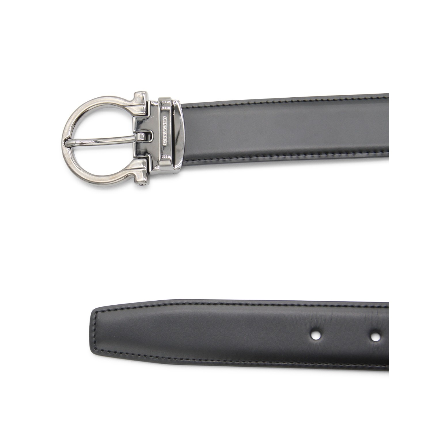 tonal Gancini buckle belt