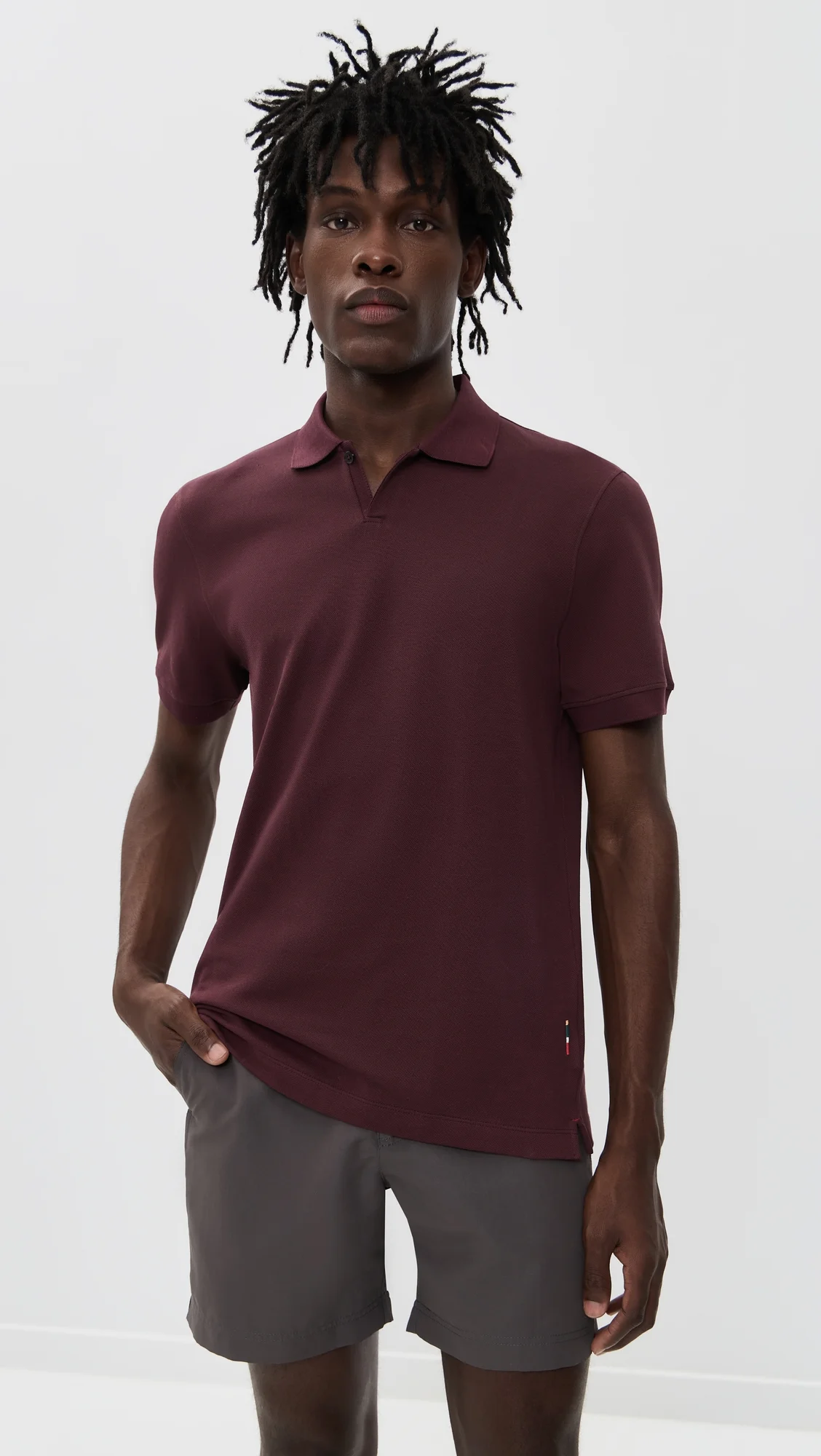 Bruno Short Sleeve Pique Polo - 1