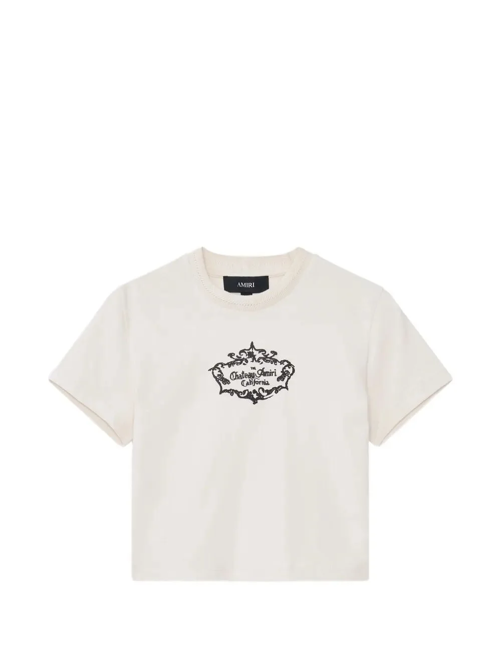 Amiri Women "Chateau Crest Baby" Tee - 1