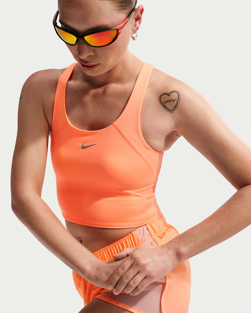 Nike Tempo Women's Medium-Support Cropped Sports Bra Tank 3