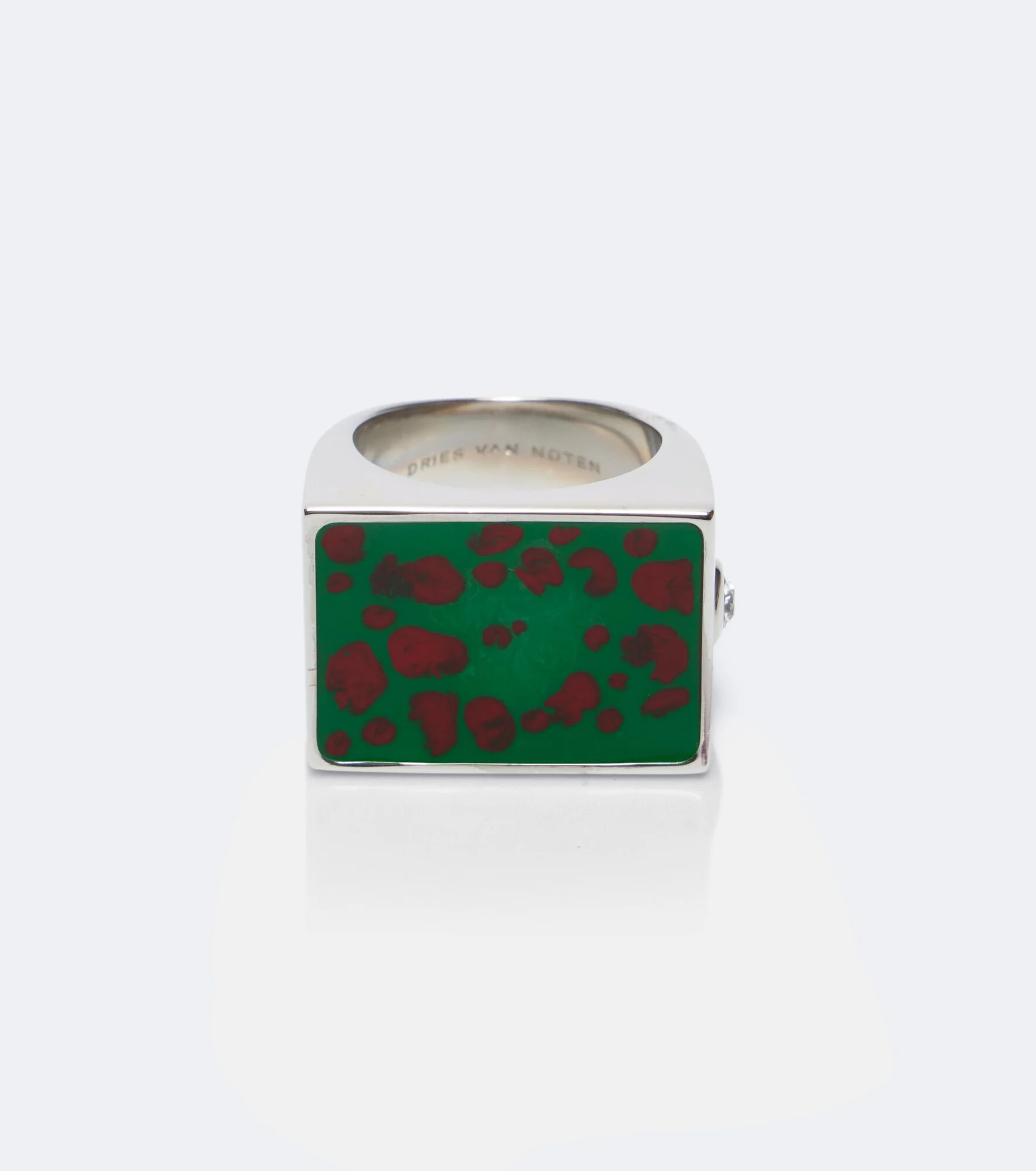 Enamel signet ring - 1