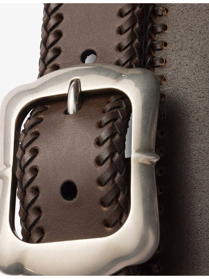 Prada Slim Leather Belt outlook