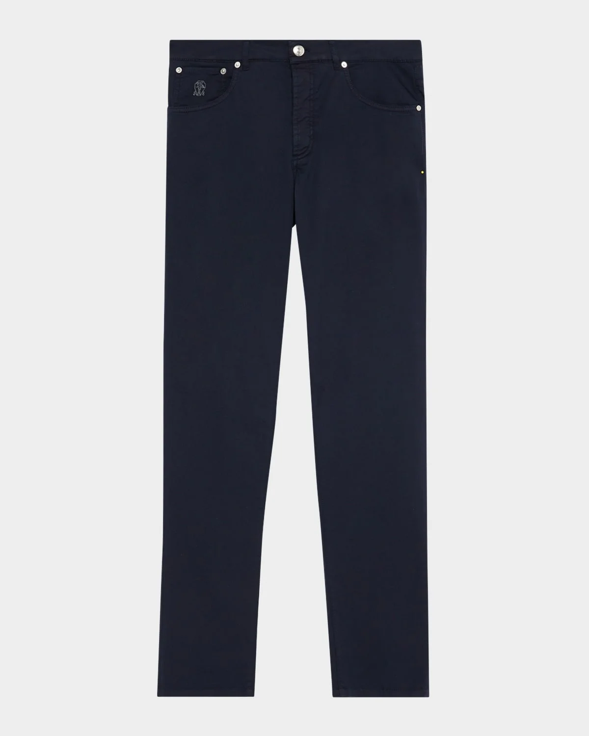Men's Slim-Fit Stretch Cotton Pants - 1