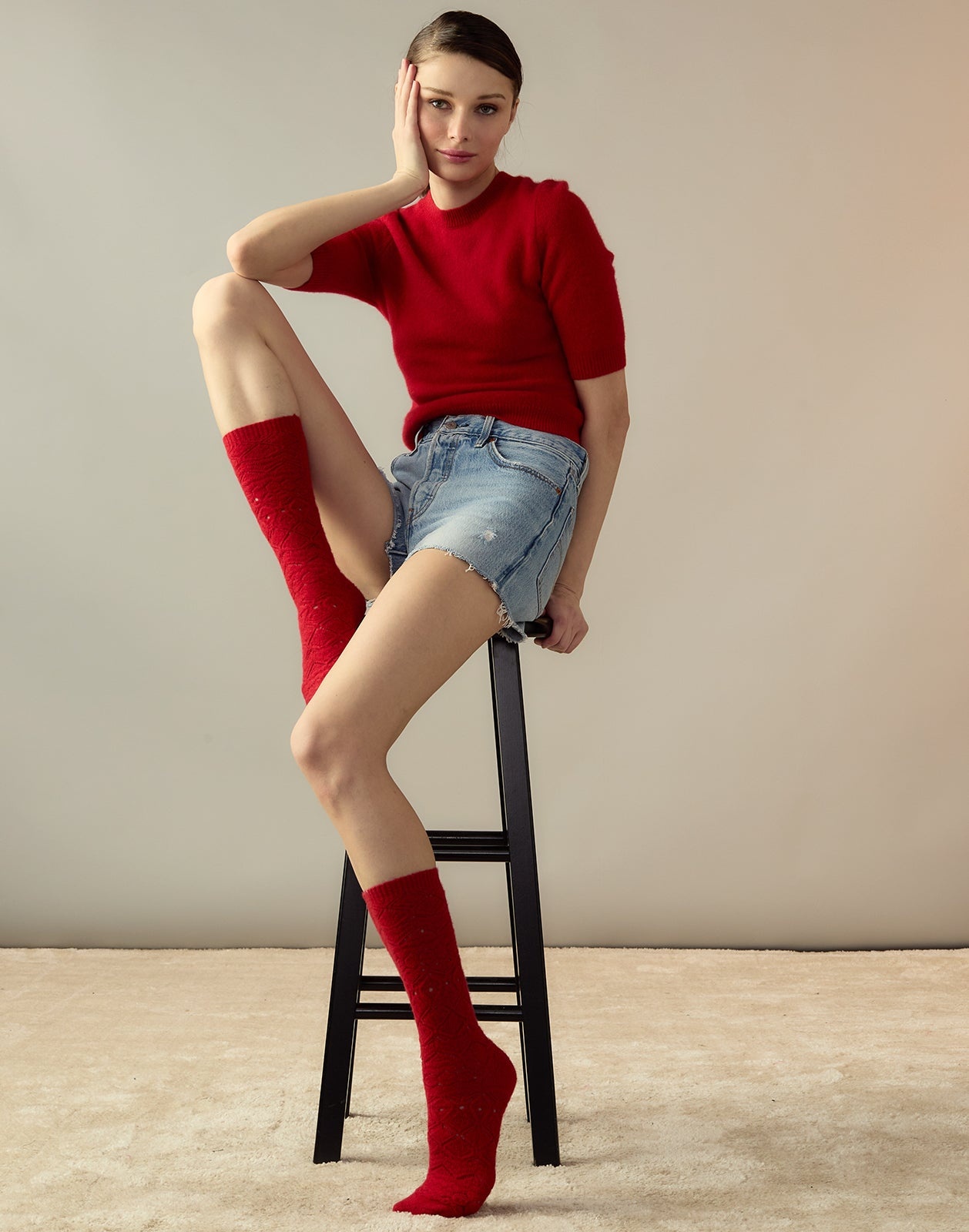 Crochet Wool Socks - 3