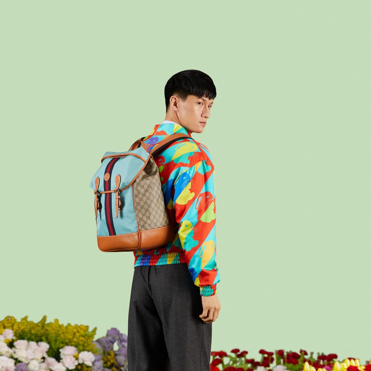 Backpack with Web stripe - 3