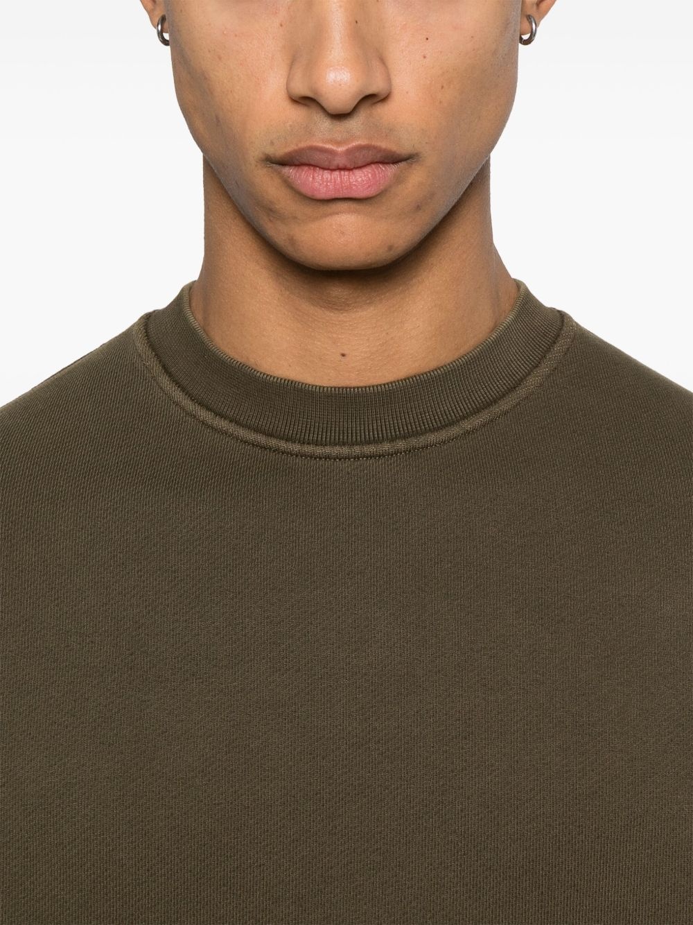 Compass-badge sweatshirt - 5