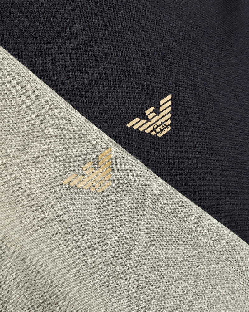 TWO-PACK OF ASV FITTED LOUNGEWEAR T-SHIRTS IN SOFT-TOUCH ECO-VISCOSE 4