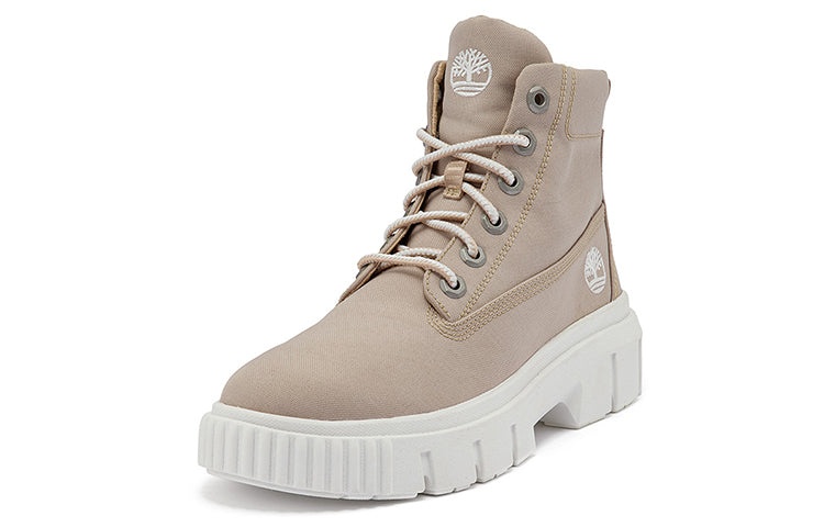(WMNS) Timberland Greyfield Boot 'Light Beige Canvas' A2JGDW - 3