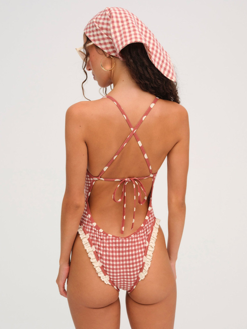 For Love & Lemons Strappy One Piece Swimsuit outlook